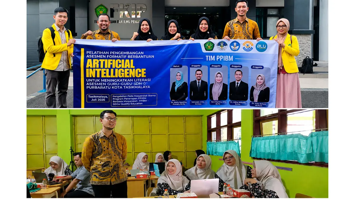 Tim Pengabdian Dosen Unsil Beri Pelatihan Pemanfaatan AI kepada 25 Guru di Purbaratu Tasikmalaya Pelatihan AI untuk Guru SD Tasikmalaya
