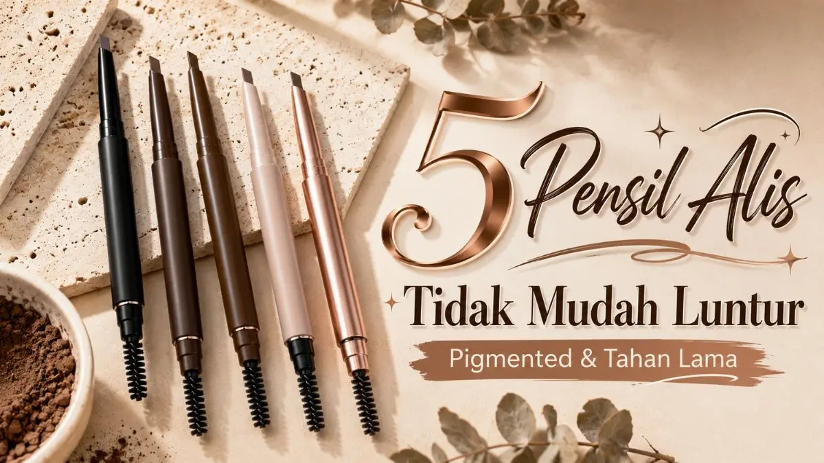 5 Pensil Alis yang Bagus dengan Warna Pigmented Awet Dipakai Seharian Pensil Alis yang Bagus