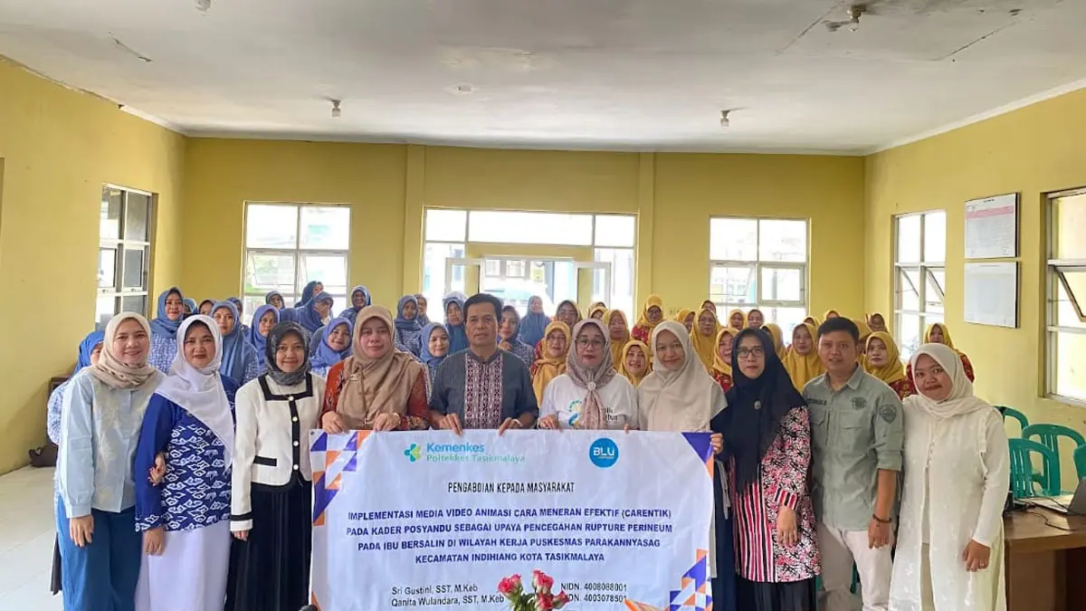 Poltekkes Kemenkes Tasikmalaya Tingkatkan Peran Kader Posyandu Cegah Ruptur Perineum Lewat Video Carentik Poltekkes kemenkes