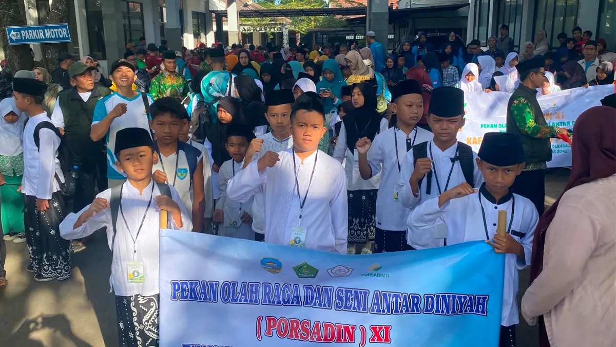 Porsadin Kota Tasikmalaya Tambah Cabang Akademik, Ratusan Santri Berebut Tiket ke Jabar porsadin kota tasikmalaya