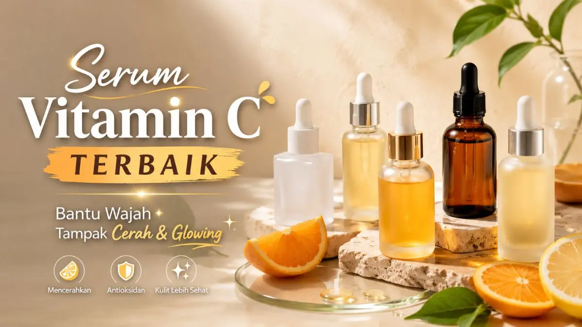 Cari Serum Vitamin C? Ini Pilihan Terbaik untuk Kulit Kusam, Harga Mulai Rp30 Ribuan! Serum Vitamin C