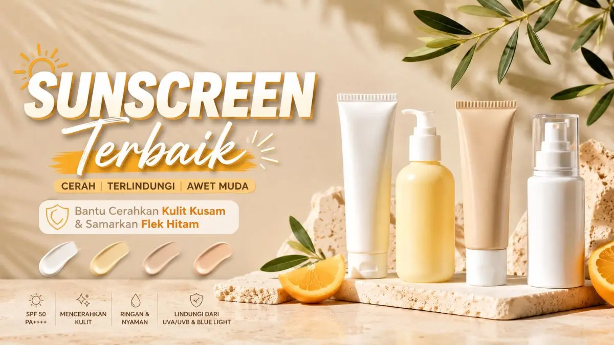 Sunscreen untuk Kulit Kusam