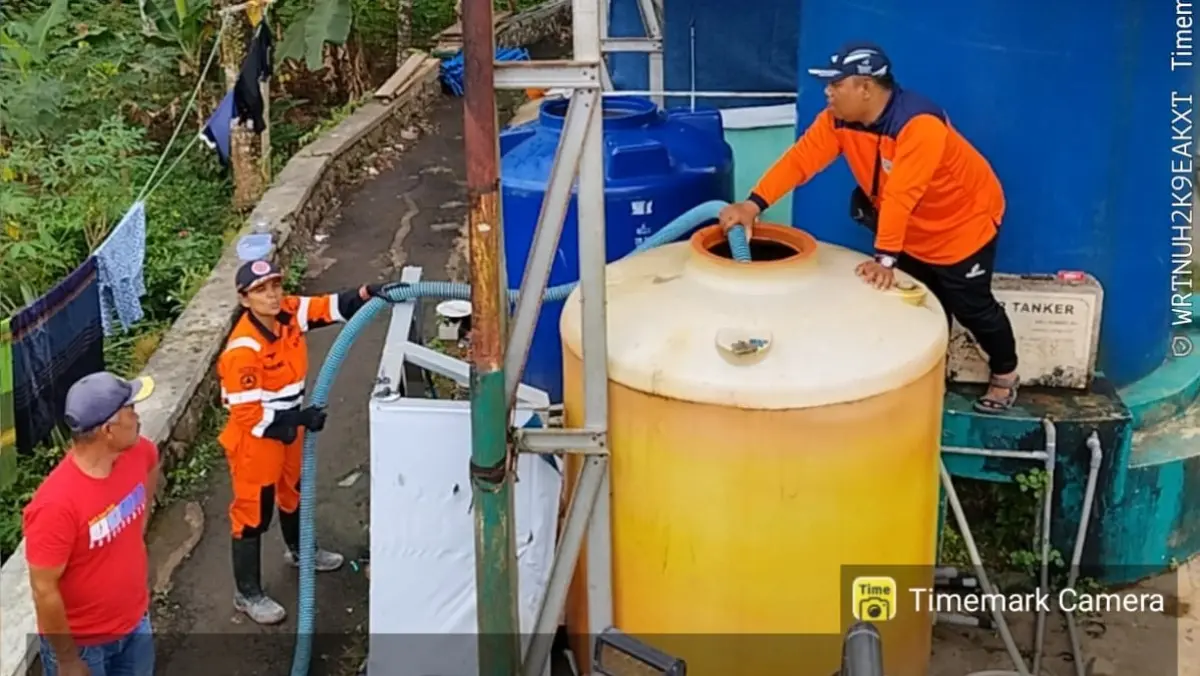 bantuan air bersih kota tasikmalaya, kemarau krisis air