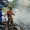 Tpa mangunreja terbakar