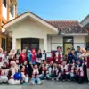 Mahasiswa kkn umtas, alat pembakar sampah
