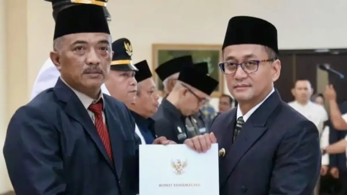 Pejabat Lokal Kandas Lagi, Bupati Tasikmalaya Kembali Pilih Orang dari Luar Pemkab untuk Duduki Kadis PMD Rotasi mutasi
