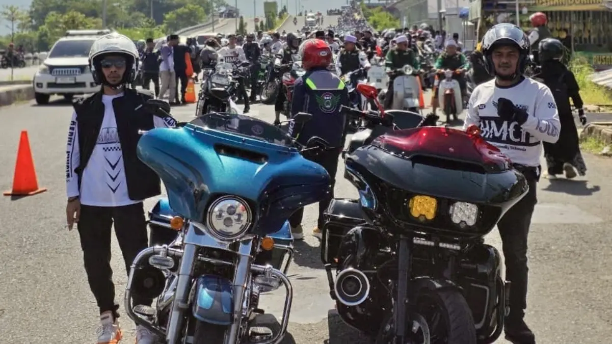 Deru Mesin Merawat Silaturahmi, Hamida Motor Community Indonesia Persiapkan Touring ke Lampung Hmci