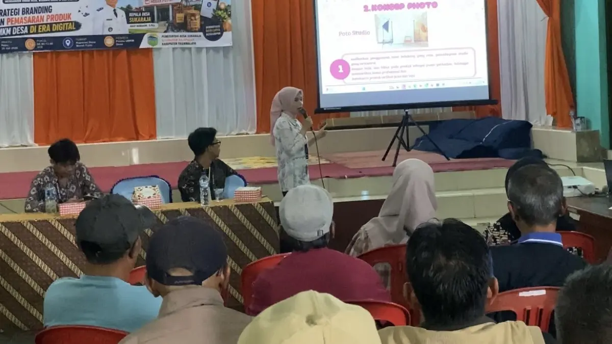 Kuatkan UMKM Rajapolah Tasikmalaya, Dorong Produk Lokal Naik Kelas Kuasai Pasar Digital Mahasiswa kkn unitas, produk umkm rajapolah
