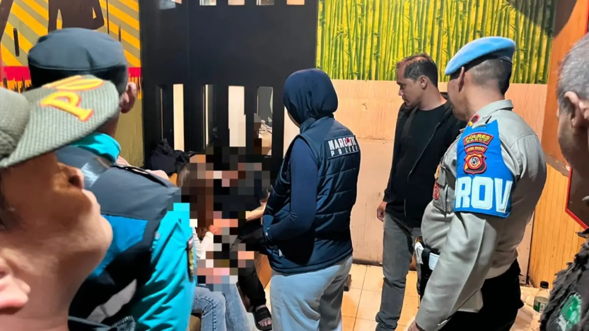 Razia Tempat Hiburan Malam di Garut, 2 Orang Diamankan Razia