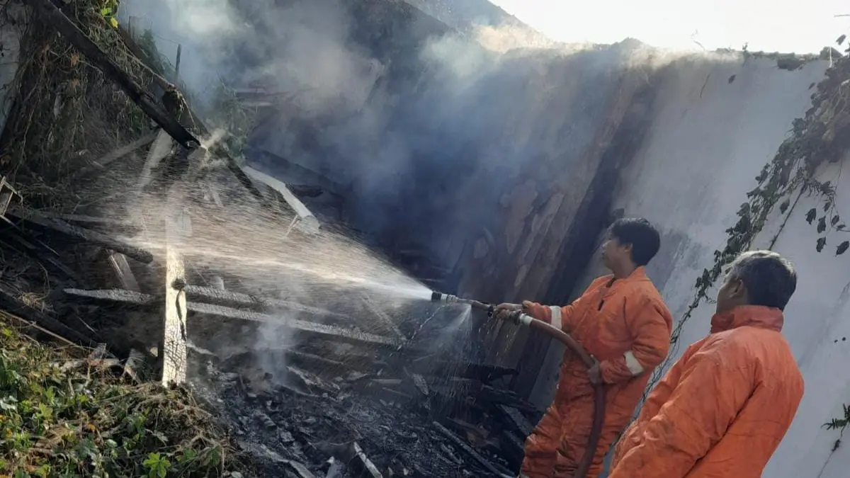 Dua Titik Kebakaran Terjadi di Kota Banjar di Waktu Hampir Bersamaan Pemadaman
