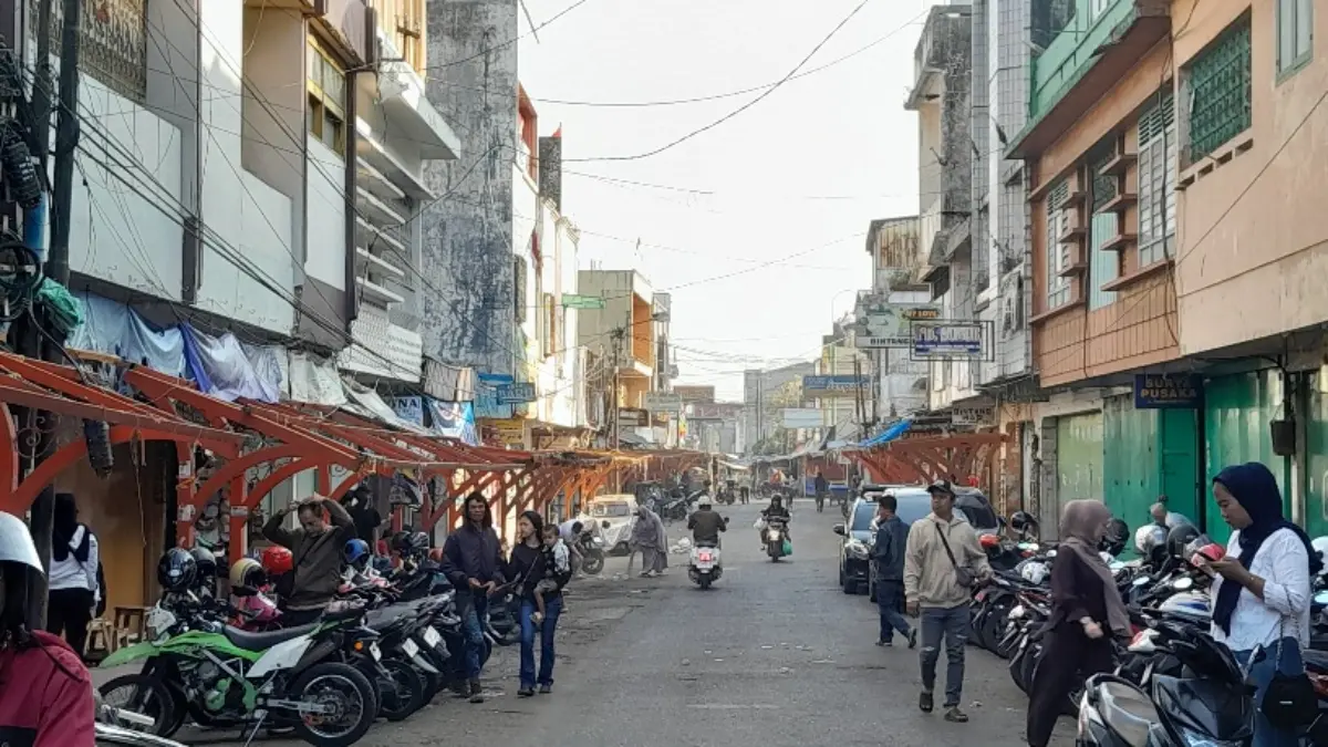 Kawasan Pasar Baru Garut Mulai Ditata, Pedagang Direlokasi Sementara Pasar baru