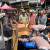 kecelakaan bus dan motor