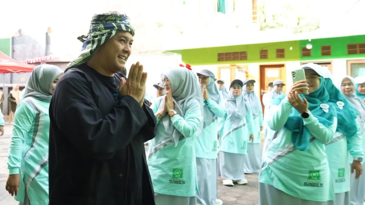 Lomba Senam Fatayat NU Kota Tasikmalaya