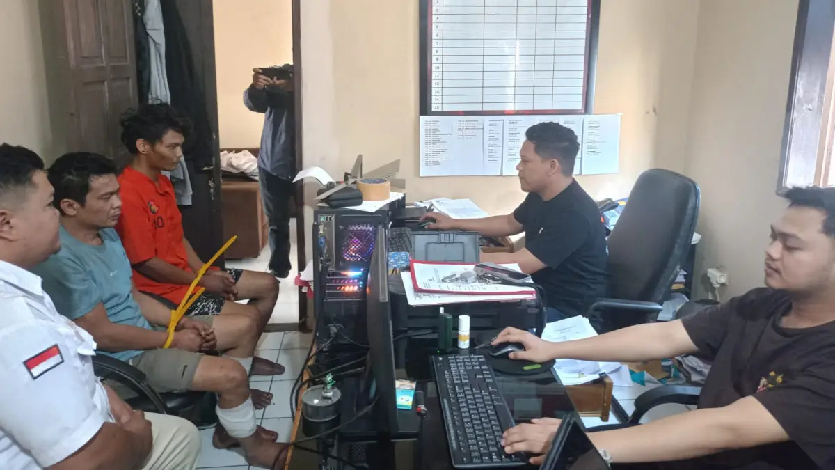pelaku curanmor ditangkap Polsek Tawang