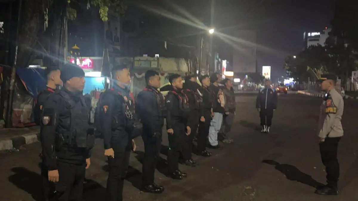Patroli Malam Minggu di Kota Tasikmalaya Sita 12 Botol Miras, Polisi Terus Bidik Geng Motor patroli malam Minggu