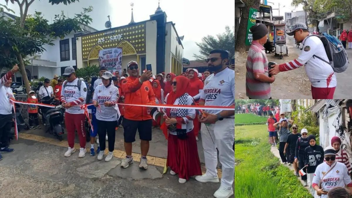 Walk in Ginding Merdeka Vibes