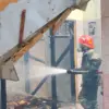 kebakaran dua rumah di Tamansari