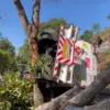 truk tangki B50 masuk jurang Gentong
