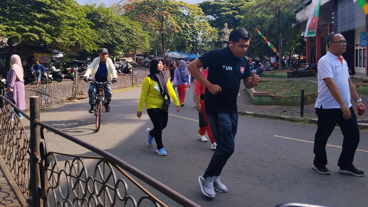 PKL Jogging Track Dadaha Tasikmalaya Ditertibkan, Warga Setuju Tapi Harus Ada Relokasi penertiban PKL jogging track Dadaha