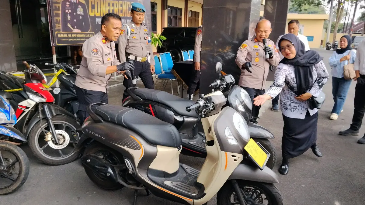 Kasus Curanmor di Tasikmalaya Dibongkar Polisi! 18 Kasus Terungkap, 14 Motor Disita Kasus curanmor di Tasikmalaya