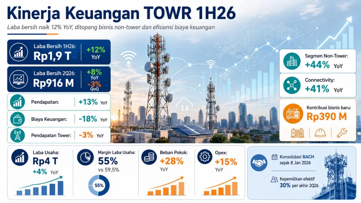 Laba Bersih TOWR