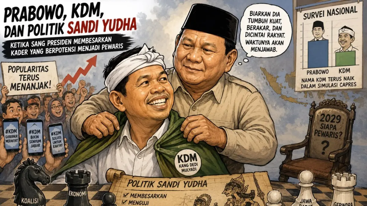 Prabowo, KDM, dan Politik Sandi Yudha (part1) Prabowo dan kdm