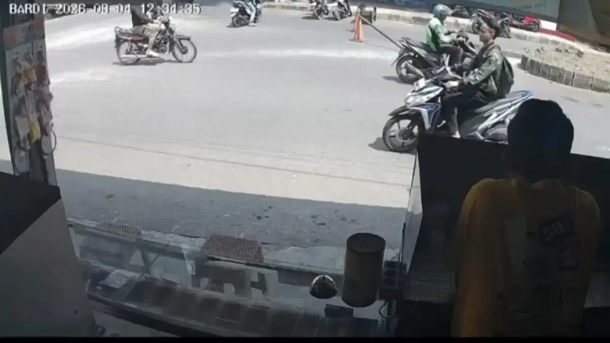 Rekaman CCTV Jadi Petunjuk Polisi Mengejar Pelaku Curanmor di Cikurubuk Tasikmalaya kasus pencurian sepeda motor di Cikurubuk Tasikmalaya