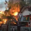 kebakaran di pangandaran