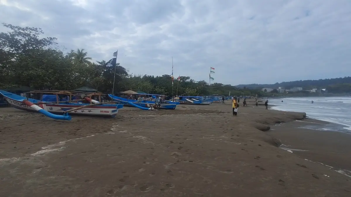 Pantai Barat pangandaran, pencarian tekong hilang
