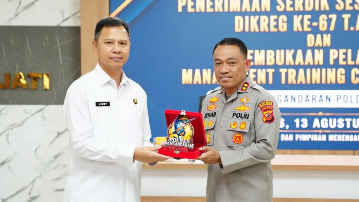Program Ketahanan di Pangandaran Dapat Dukungan Kajian Akademis dari Sespimmen Polri Angkatan 67 ketahanan pangan pangandaran, sespimmen polri, polres pangandaran