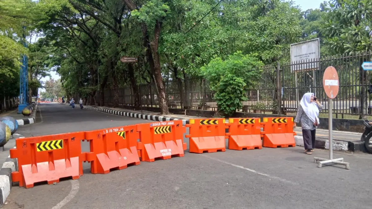 jalan utama dadaha ditutup, penataan PKL