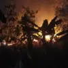 Kabakaran lahan di Pangandaran