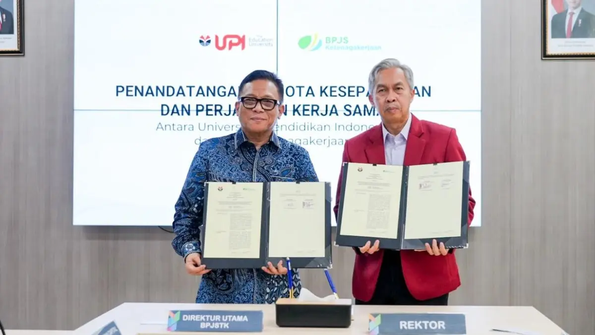 BPJS Ketenagakerjaan dan UPI Perkuat Perlindungan Mahasiswa hingga Pegawai Non ASN, Ekosistem Lebih Aman BPJS Ketenagakerjaan dan UPI