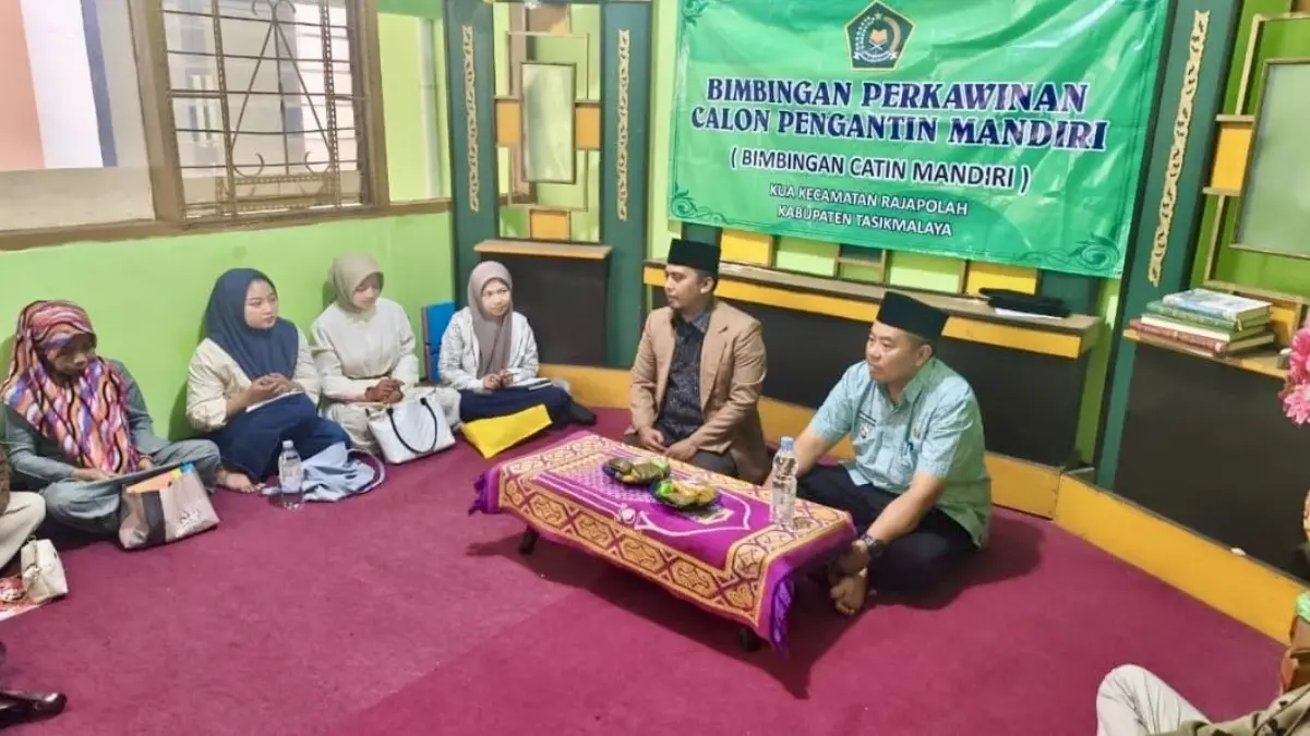 Calon Pengantin di Rajapolah Kabupaten Tasikmalaya Dibekali Ilmu Ketahanan Keluarga Calon pengantin