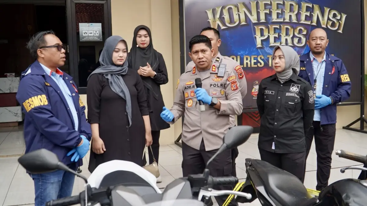 Tiga Pelaku Curanmor di Tasikmalaya Diringkus Polisi, Dua Barang Bukti Sepeda Motor Berhasil Diamankan Pelaku curanmor di tasikmalaya