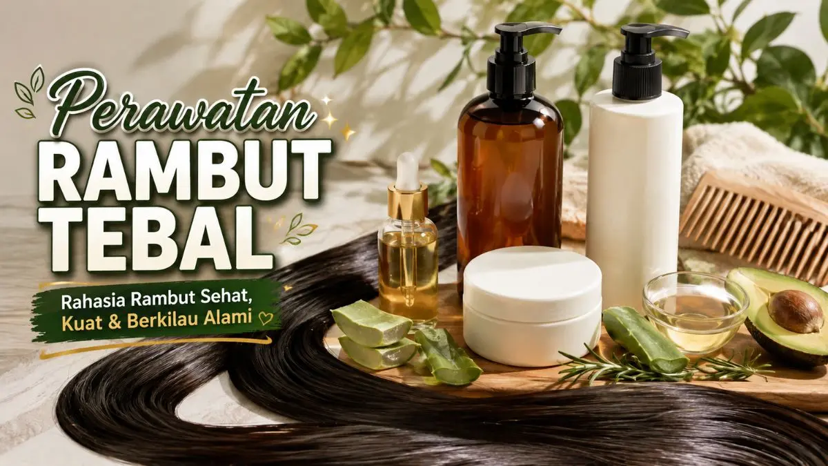 Rekomendasi Produk Perawatan Rambut Tebal Terbaik, Bikin Rambut Lebih Kuat dan Berkilau Perawatan Rambut Tebal