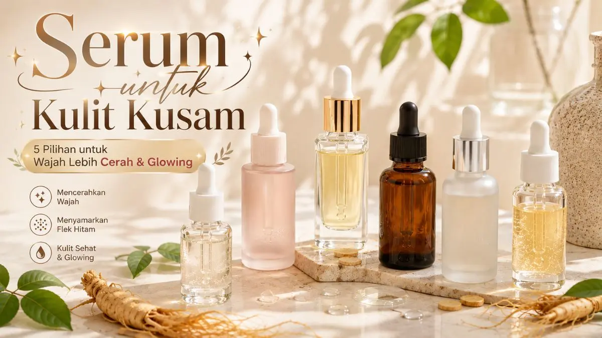 Top 5 Serum untuk Kulit Kusam Ampuh Cerahkan Wajah, Harganya Mulai Rp50 Ribuan! Serum untuk Kulit Kusam