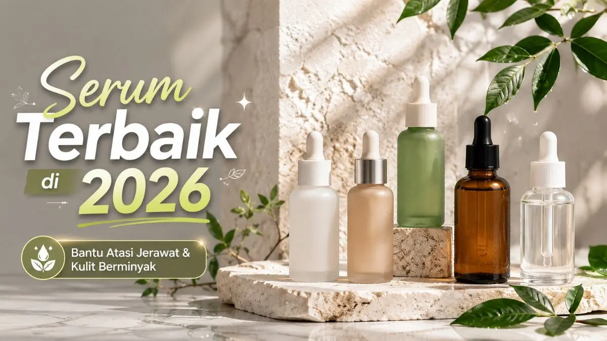 Top 5 Serum untuk Wajah Bruntusan Terbaik, Bantu Redakan Jerawat Lebih Cepat Serum untuk Wajah Bruntusan
