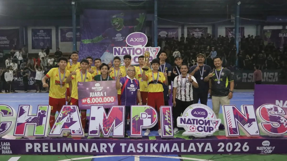 SMAN 2 Kota Tasikmalaya Raih Gelar Juara AXIS Nation Cup 2026 SMAN 2 Tasikmalaya juara AXIS Nation Cup