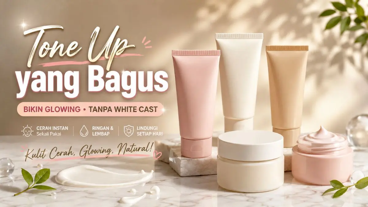 5 Tone Up yang Bagus dengan Niacinamide Wajah Auto Cerah Tanpa White Cast Tone Up yang Bagus