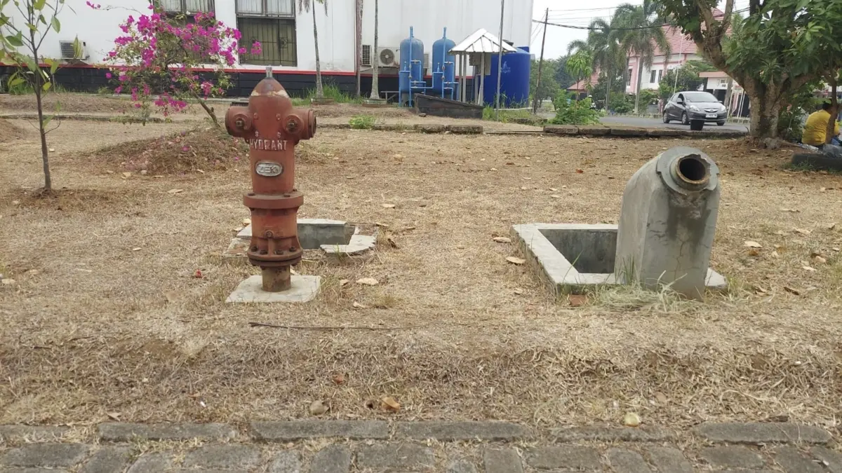 Sudah Hampir 16 Tahun Hydrant Gedung Bupati Tasikmalaya Tak Berfungsi Hydrant