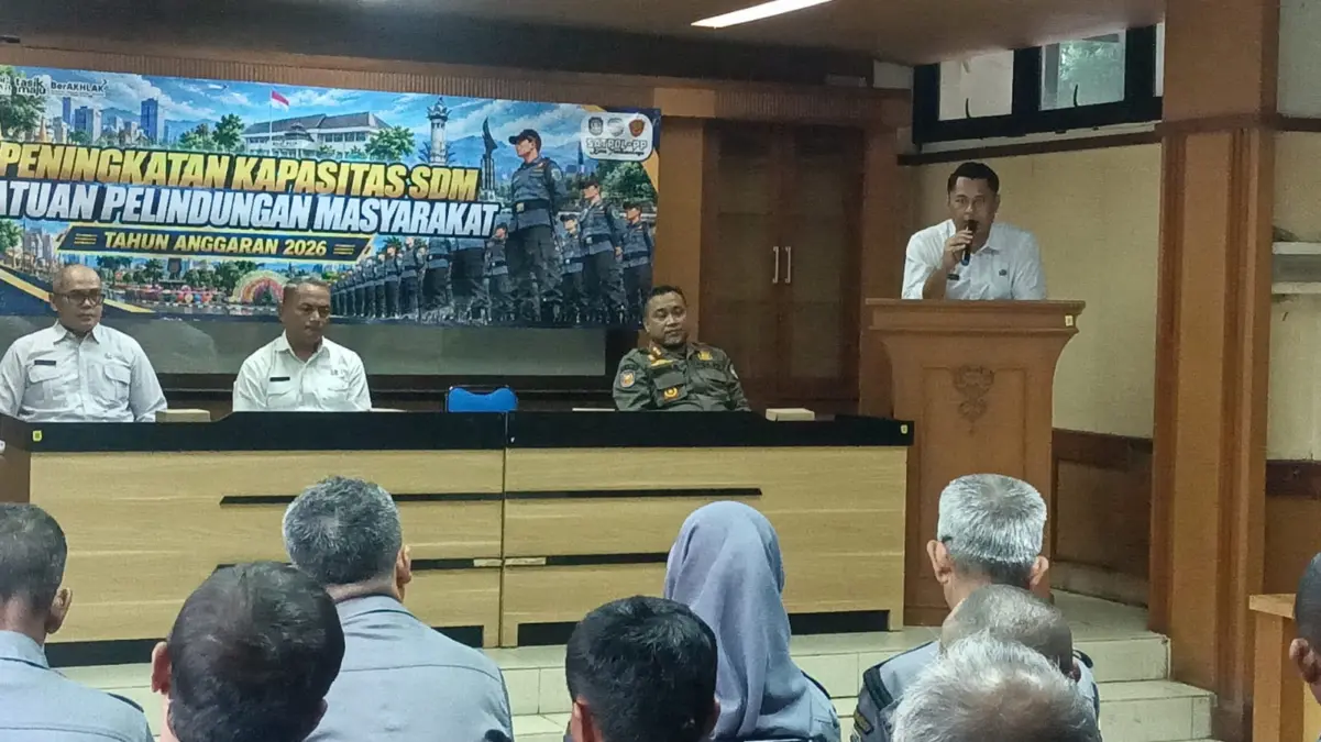 Satpol PP Kota Tasikmalaya Dorong Linmas Terdepan Hadapi Bencana Alam Linmas hadapi bencana