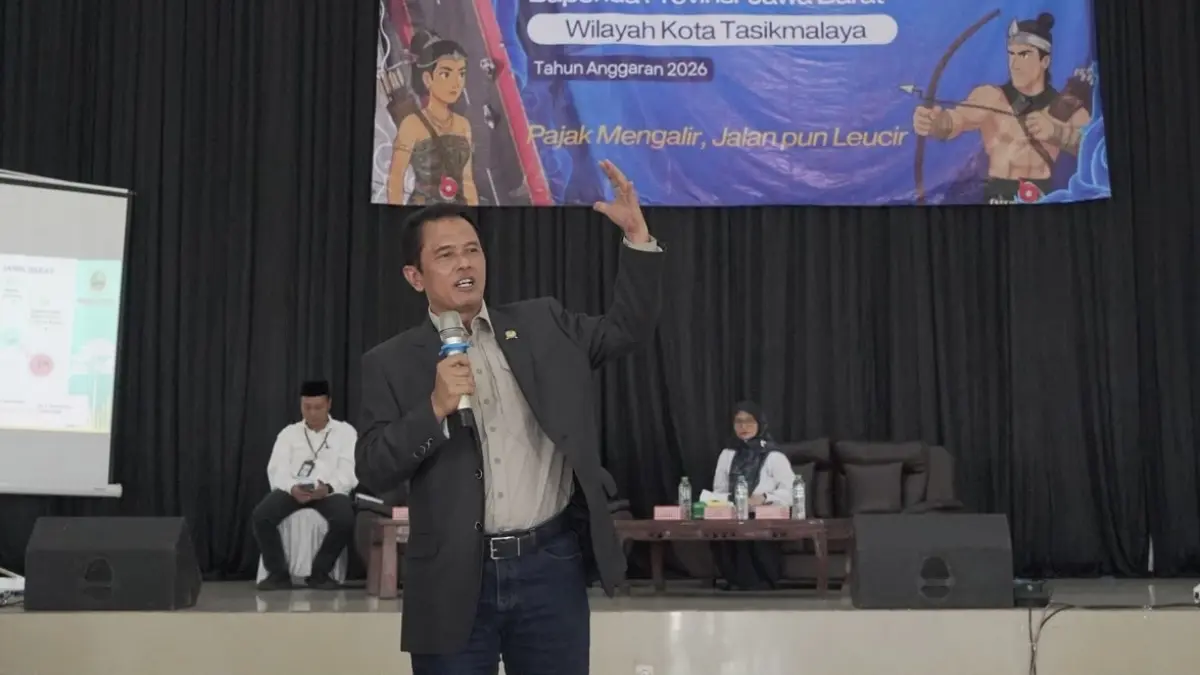 Budi mahmud saputra, dprd jawa barat, pajak dan pembangunan
