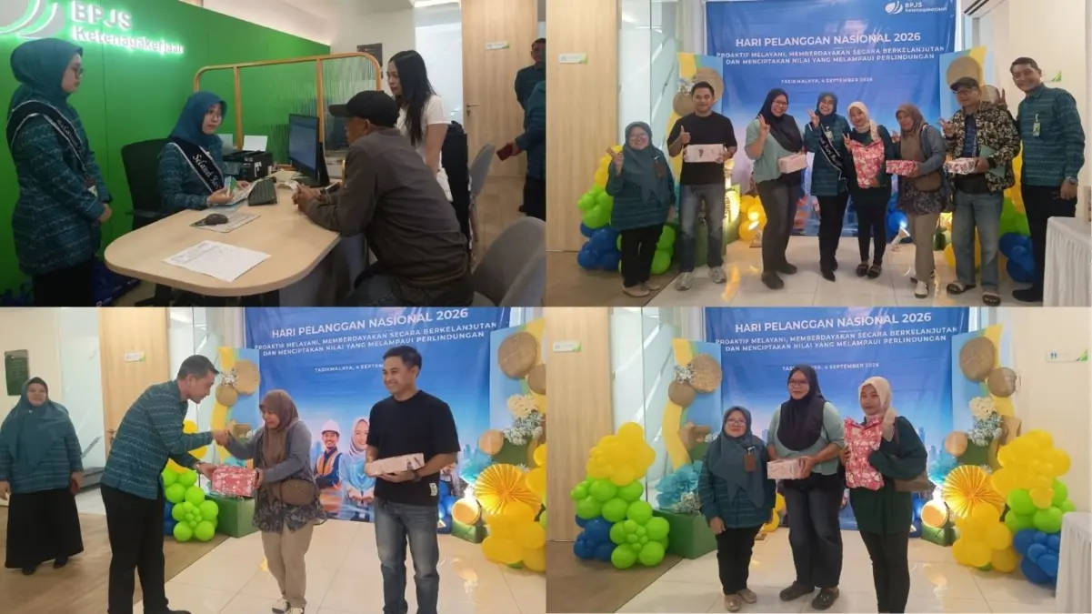 Hari Pelanggan Nasional 2026: BPJS Ketenagakerjaan Tasikmalaya Dorong Pemberdayaan Peserta Hari Pelanggan Nasional