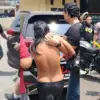tiga rekan korban pria bertato dibawa ke Polres Tasikmalaya Kota