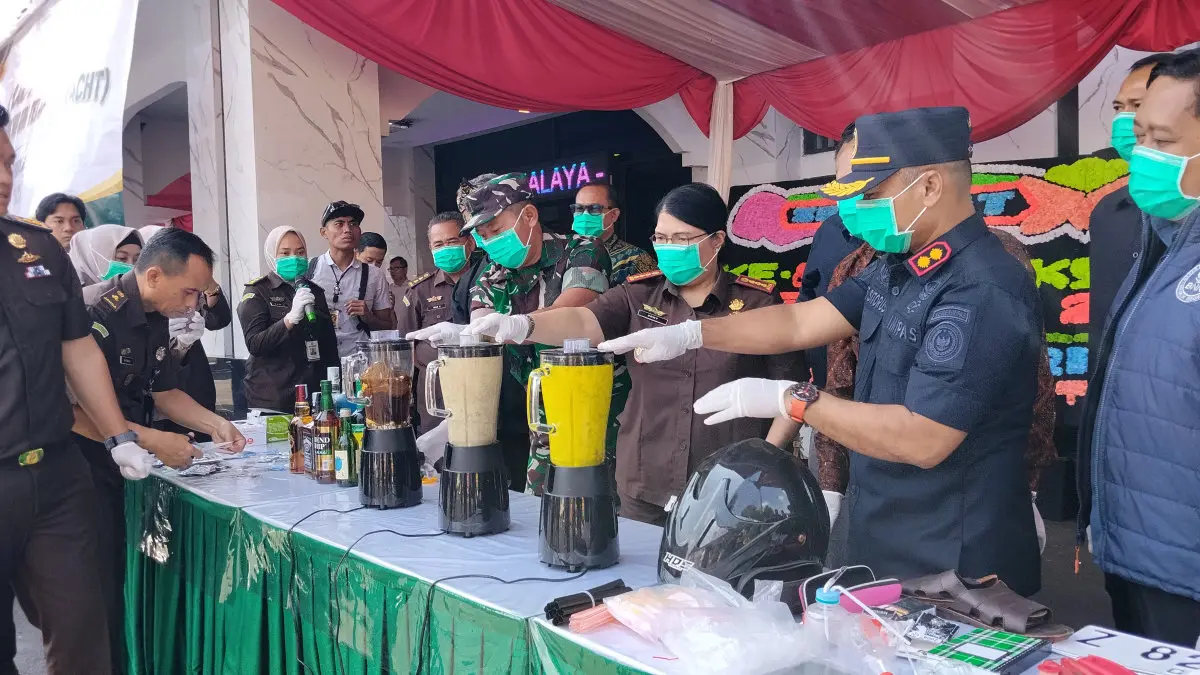 pemusnahan barang bukti