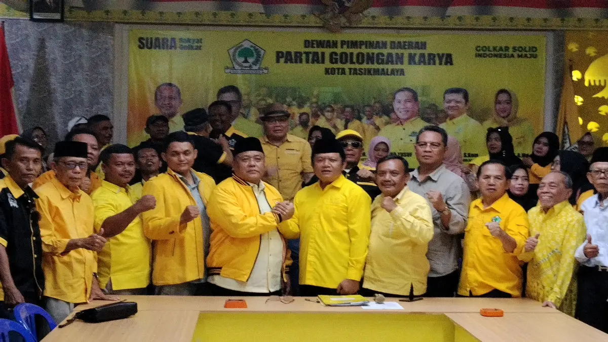 Nurul Awalin Resmi Daftar Ketua Partai Golkar Kota Tasikmalaya, Calon Tunggal Pegang Komando! Nurul Awalin daftar Ketua Golkar Kota Tasikmalaya