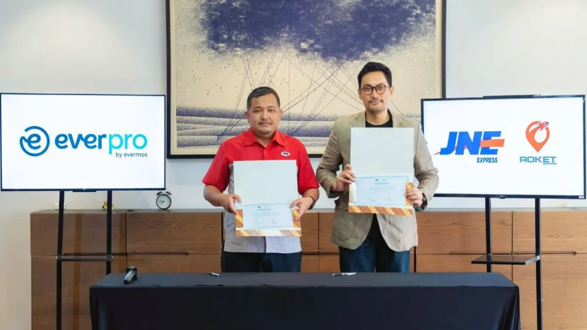 Roket Indonesia JNE gandeng Everpro