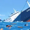 Kapal Virgo tenggelam