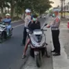 polres pangandaran, pembagian masker